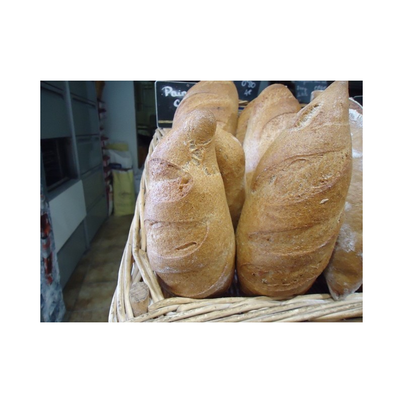 Pain complet, son, seigle