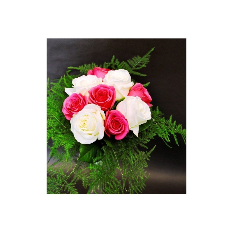 Bouquet rond de roses - à partir de 26€