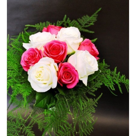 Bouquet rond de roses - à partir de 26€