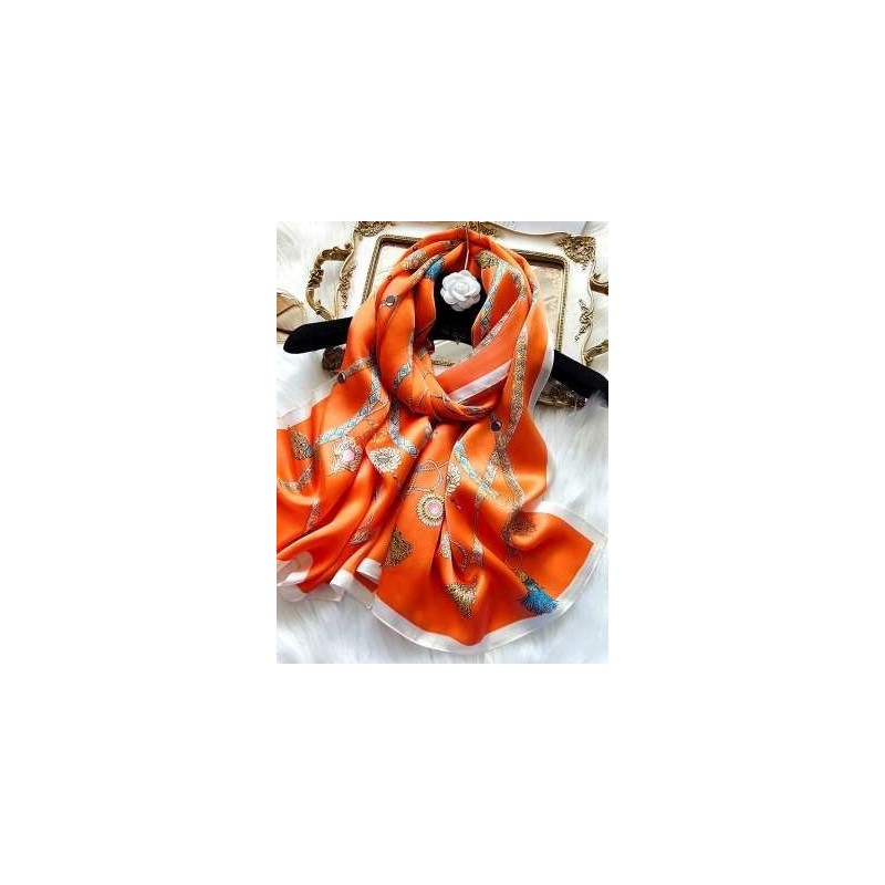 Foulard carré de soie - à partir de