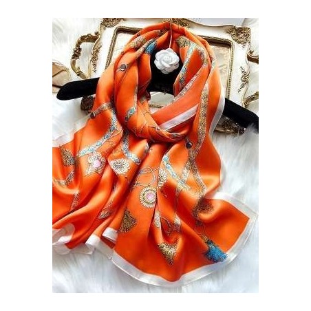 Foulard carré de soie - à partir de