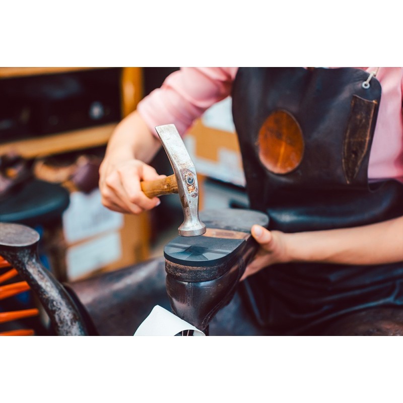 1/2 semelle caoutchouc (de 3,5 à 5 mm)